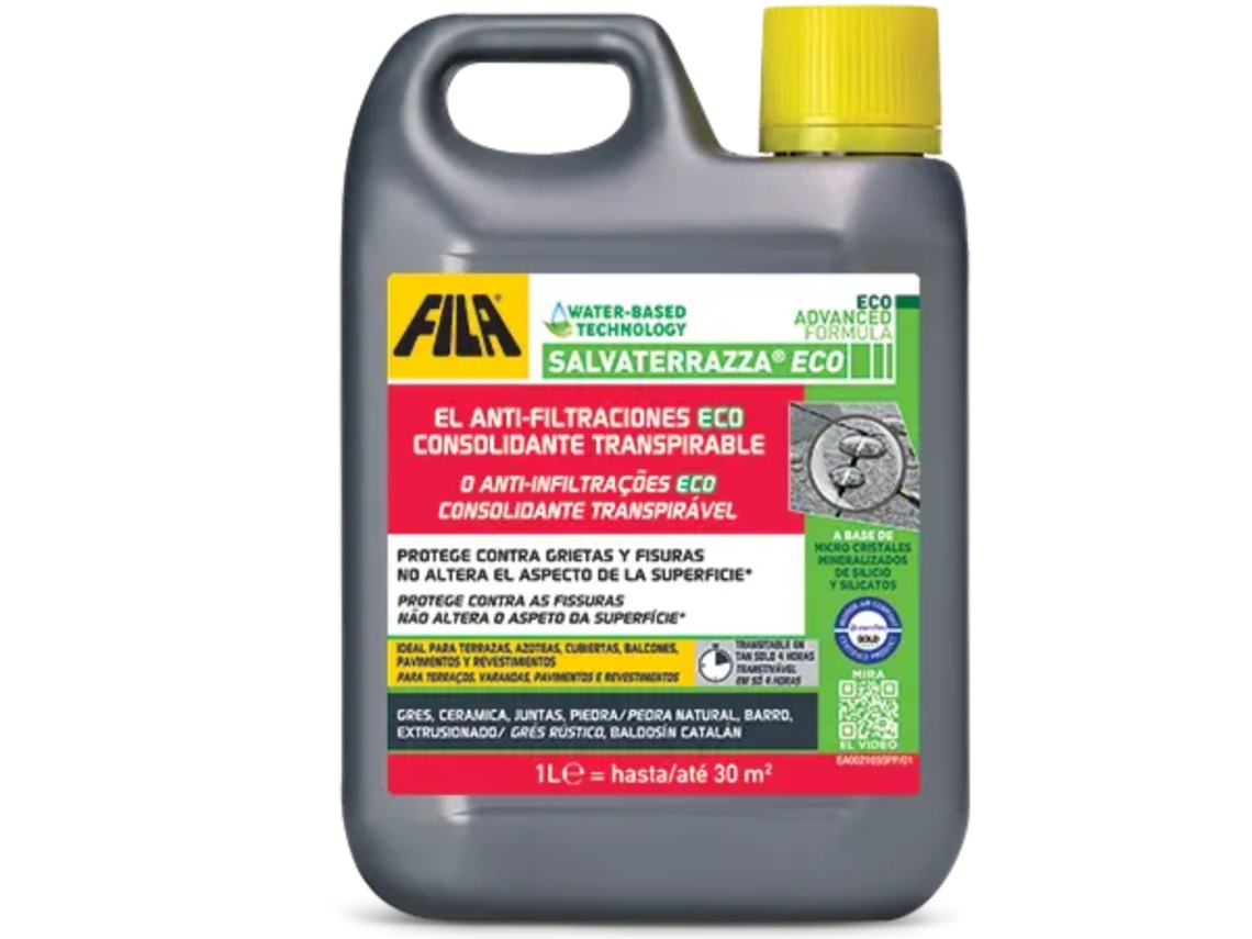 Fila Solutions Eco Terrace® Saver Protector transparente para terrazas