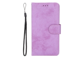 Capa De Celular 2 Em 1 Magnética Removível Anti-impacto Pasta Com Suporte Para Ios 13 6.1in Roxa