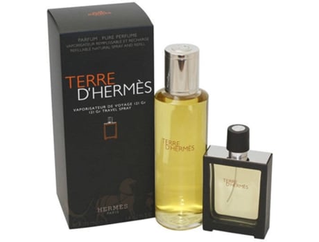 Perfume HERMÈS Terre D'HERMÈS Pure Perfume Refillable Natural 30ml & 125ml (Eau de Parfum)