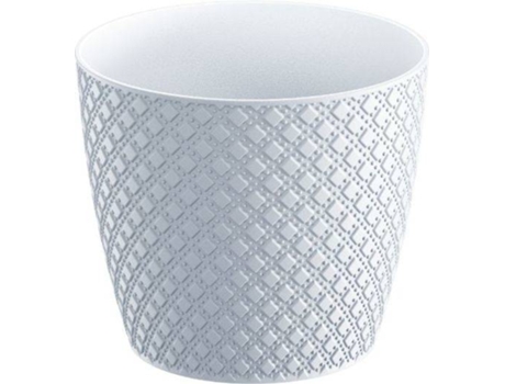 Maceta PROSPERPLAST Orient (Blanco - 12.8 x 12.8 x 11.2 cm)