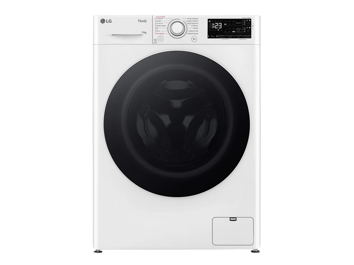 Lavadora LG F4WR3510A0W (10 kg - 1400 rpm - Blanco)