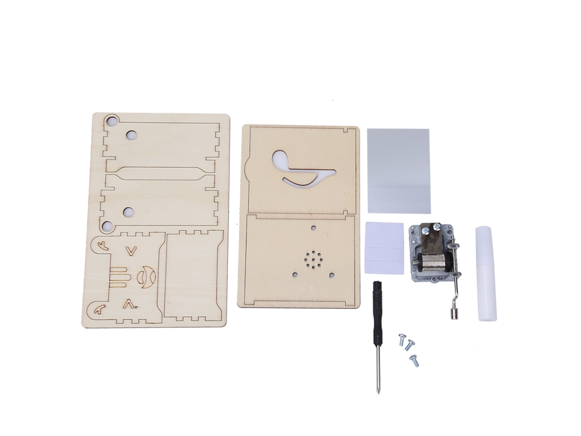 2026-caja De Música Manual Para Experimentos Científicos Escolares, Juguete Educativo De Producción Pequeña Diy