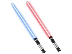 Espada LED para disfraces infantiles (telescópica, iluminada y con sonido)