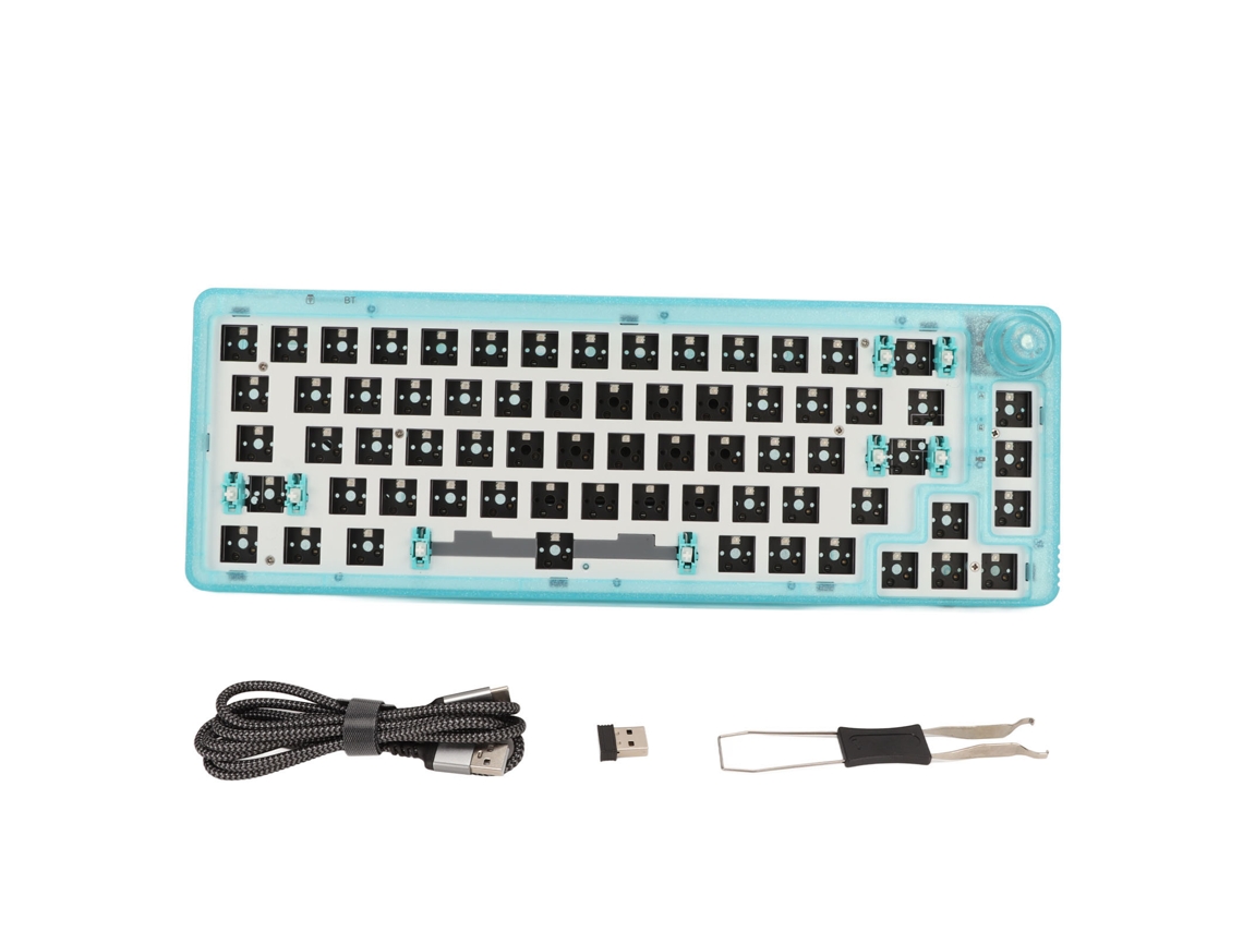Teclado Mecánico Modular Rgb De Construcción Propia