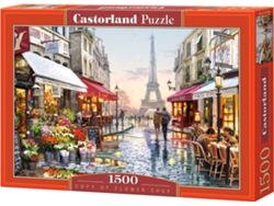 Puzzle CASTORLAND Flower Shop (1500 Piezas)