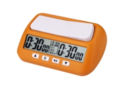 Reloj de ajedrez profesional con temporizador de cuenta regresiva.