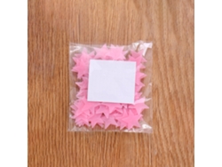 Pegatinas luminosas de estrellas para habitaciones infantiles - 100 unidades