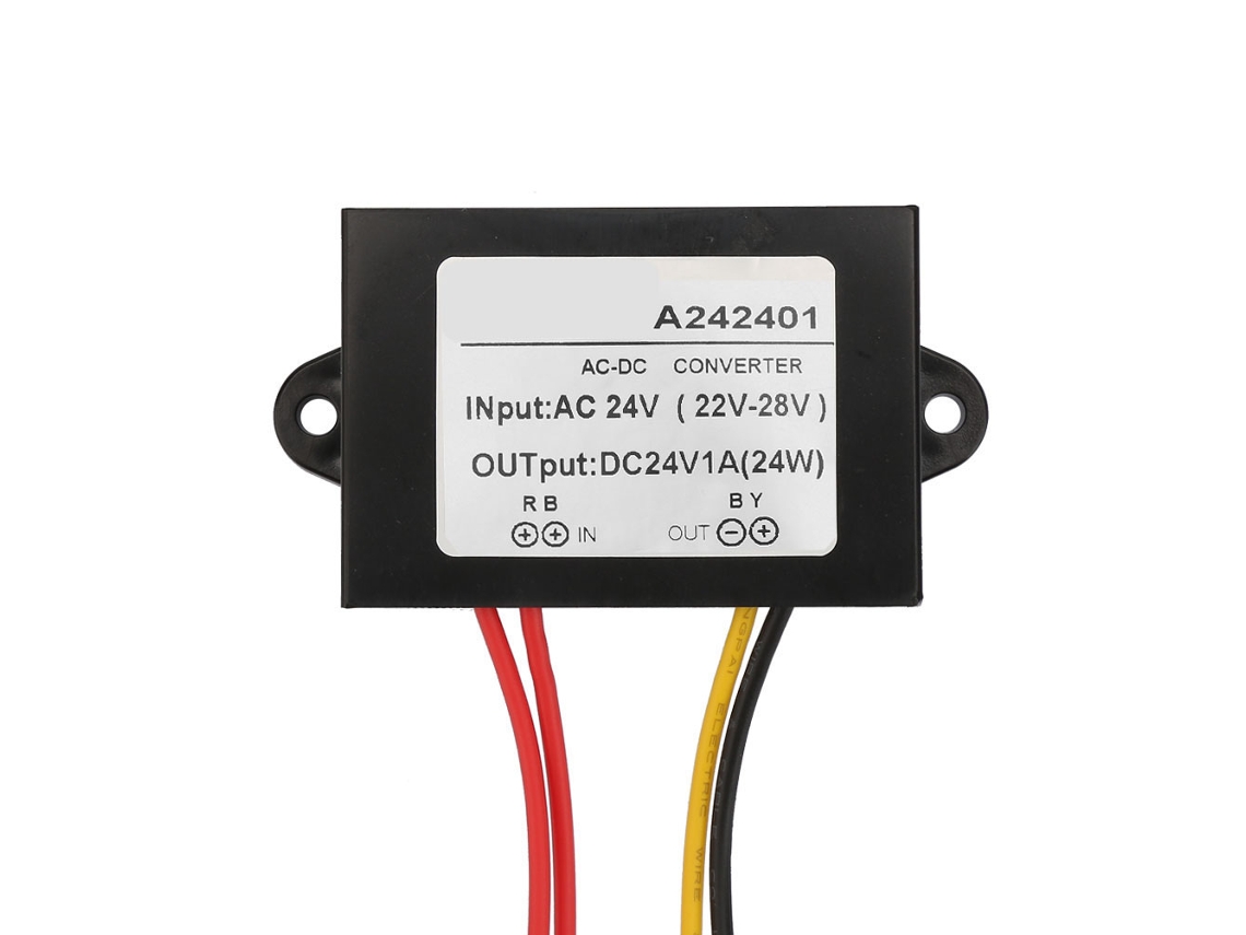 Módulo convertidor 2026as de CA 22-28 V a CC 24 V, reductor de voltaje, fuente de alimentación CA-CC 1 A
