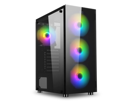 Caja PC 1LIFE C Flush Rgb -Atx