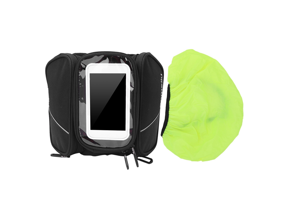 Bolsa Delantera Para Bicicleta, Funda Para Teléfono, Bolsa De Tubo Superior, Accesorio De Ciclismo, 1l, Negro
