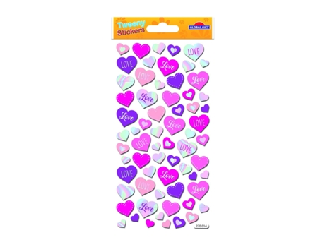 Pegatinas - Espuma - Corazones y Amor - Holográficas