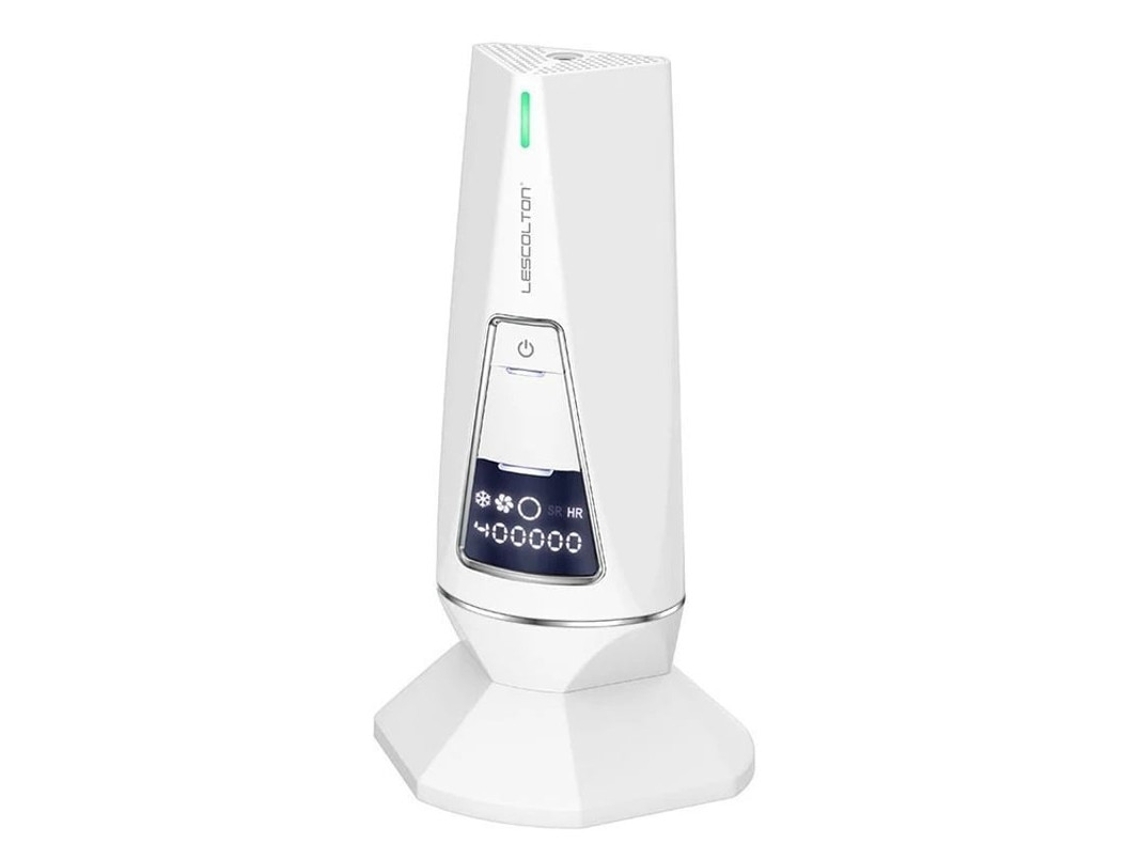 Depiladora IPL impecable, sistema profesional de depilación indolora Yizhood (blanco)