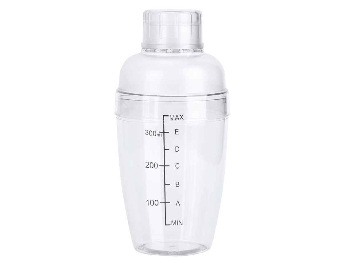 Coctelera De Plástico Con Escala 350ml Para Te Lácteo, Jugos Y Vino, Taza De Uso Diario Para Barra Casera Y Tienda