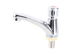 Grifo De Baño Y Cocina Con Cierre Automático G1/2 De Acero Inoxidable Económico