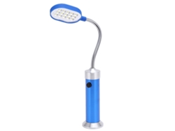 2026rebe-lámpara Magnética De Cuello De Cisne 360° Led Resistente Al Clima Luz De Trabajo Exterior Para Pesca Barbacoa Ciclismo Azul