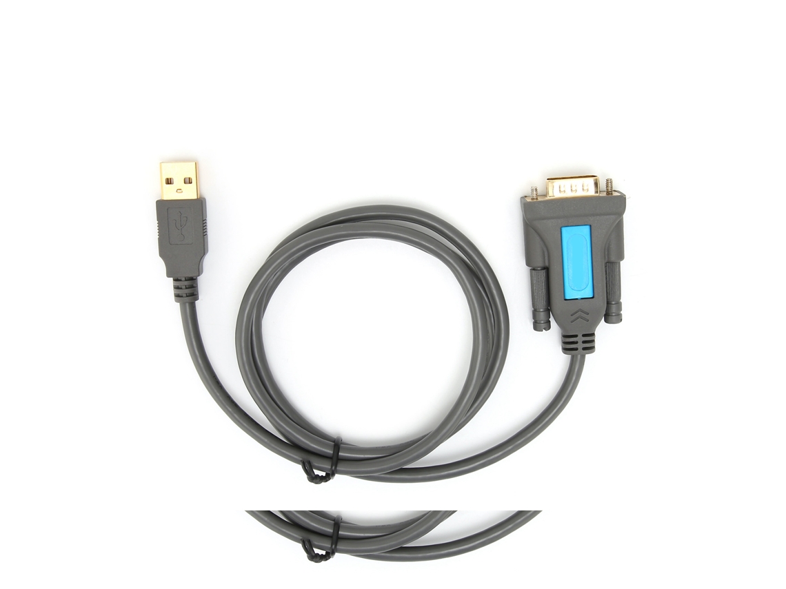 Cabo Serial Usb Para Rs-232 Db9 Macho Com Conversor Pl2303g 1m Para Windows 10/7/8.1/xp