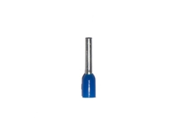 Virola aislante de 0,75 mm², azul, 100 piezas Basics