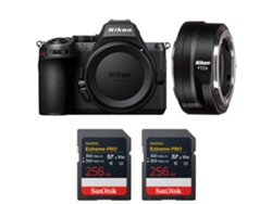 Z5 II + FTZ II + 2 tarjetas Sandisk Extreme Pro UHS II SDXC de 256 GB + Libro electrónico “20 consejos para fotos impresionantes” NIKON