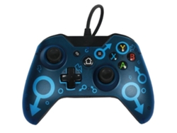Controlador con cable Controlador de juego USB para PC Gamepad Joystick con Xbox One/One S/One X/One Elite/Pc/Windows 7/8/10 azul YIZHOOD