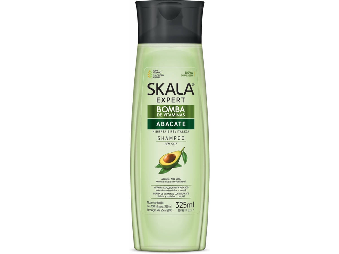 Champú Líquido SKALA Bomba de vitamina Aguacado (325ml)