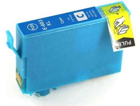 Cartucho para Epson 603XL Cian (C13T03A24010 / C13T03U24010)