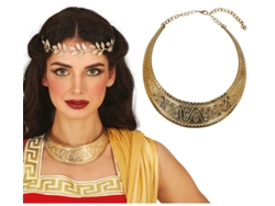 Collar Egipcio de metal adulto