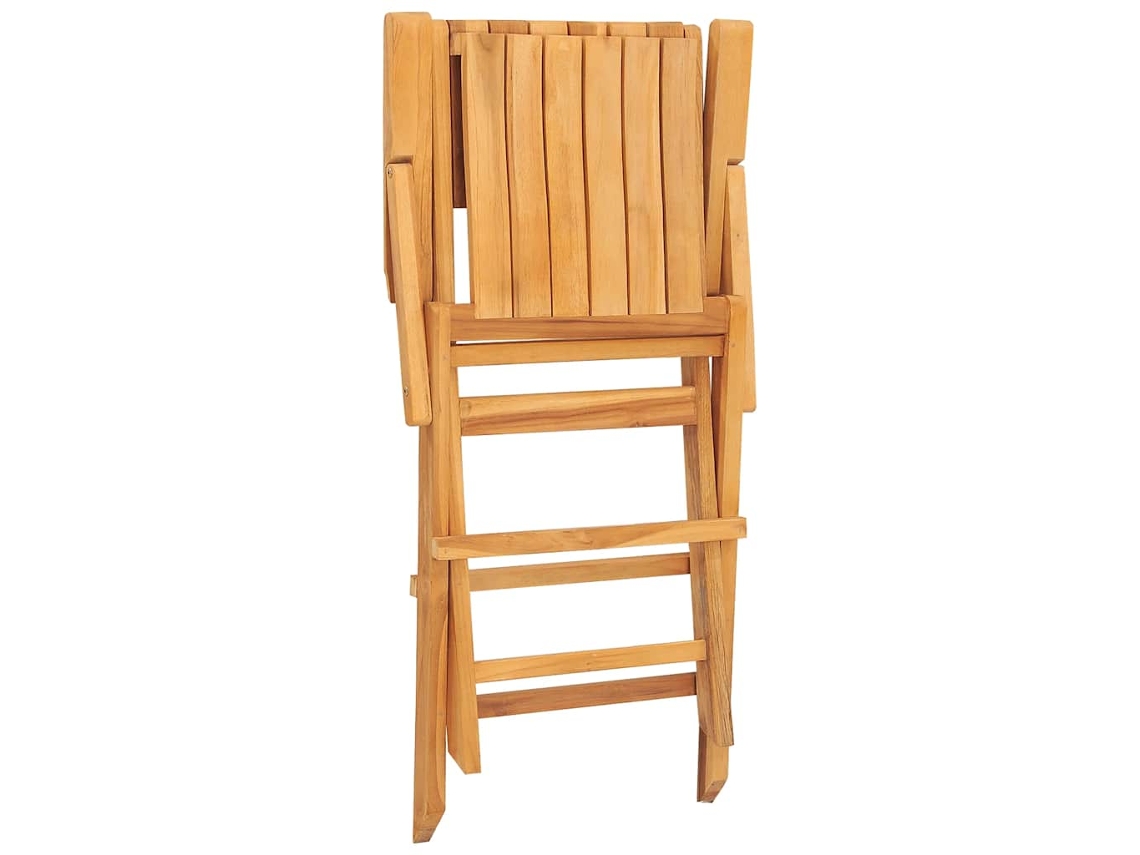 Maison Exclusive - Sillas De Jardín Plegables 6 Uds Madera Maciza Teca 55x61x90 Cm