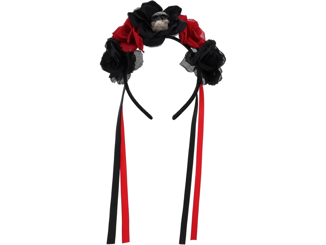Serre-tête Halloween Tête De Mort Créatif Coiffe Festive Fantôme Pour Cosplay Déguisement Jour Des