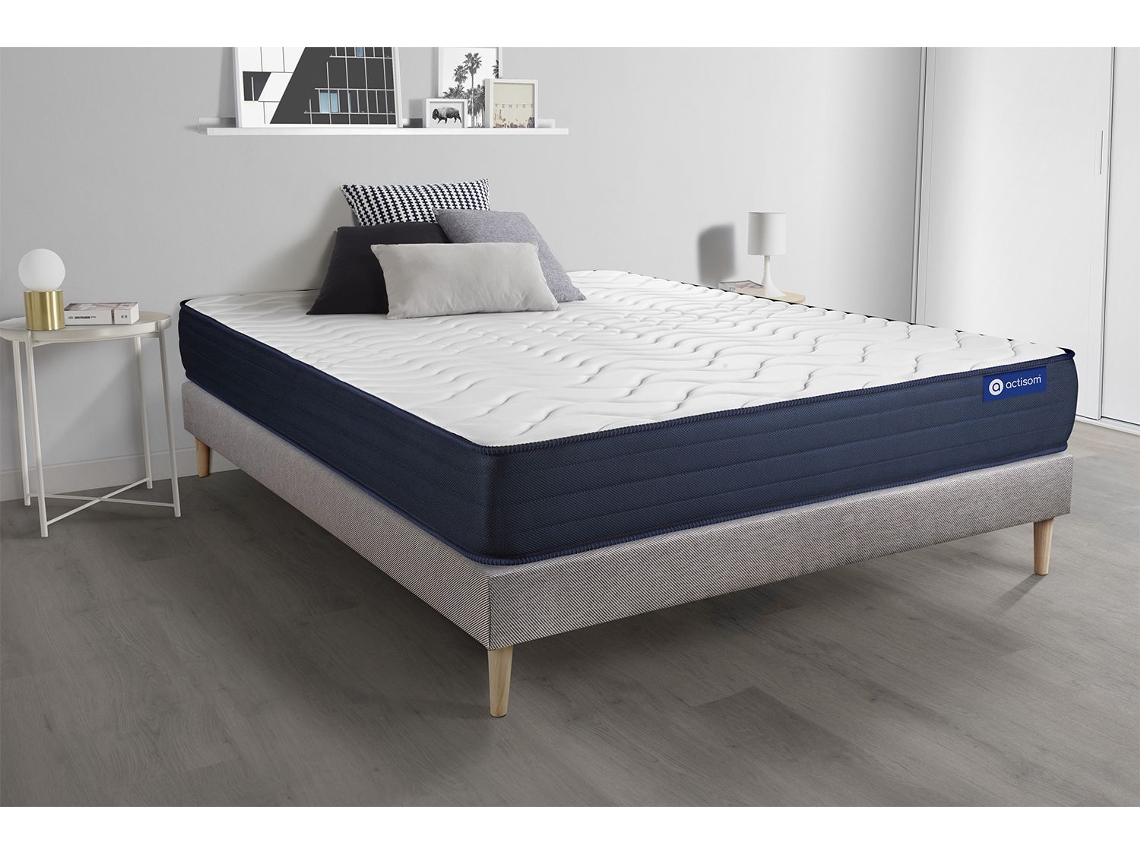Canapé de Matrimonio Actilatex Life Zonas ACTISOM Espuma con memoria Gris (200x200)