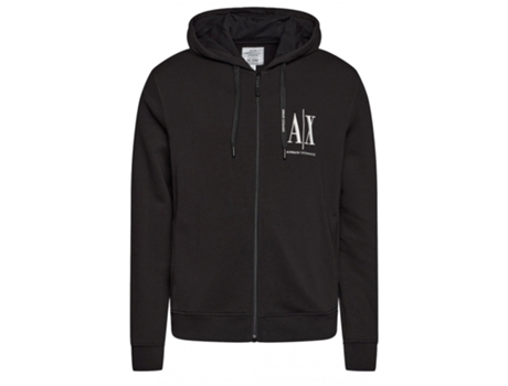 Sudadera ARMANI EXCHANGE Algodón Hombre (XXL - Negro)