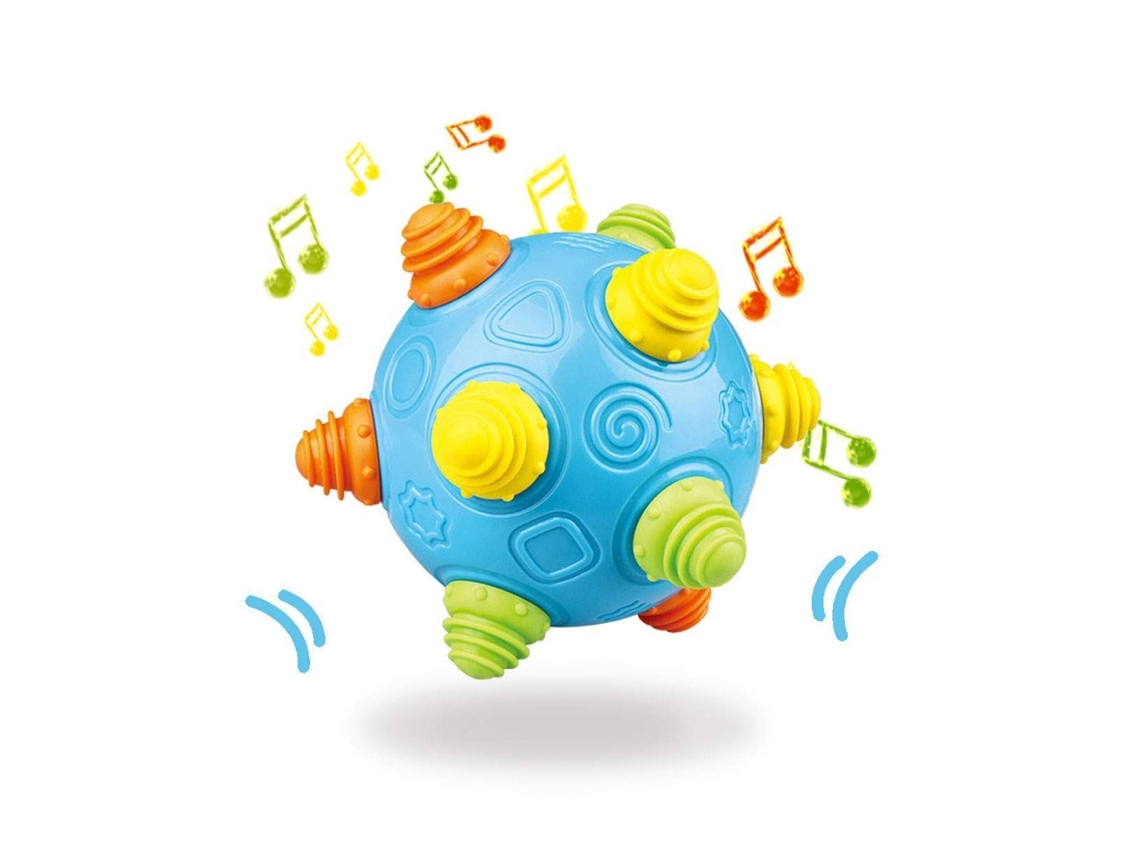 Pelota Elástica Musical Para Bebés - Juguete Educativo - Regalo De Cumpleaños - Halloween - Navidad