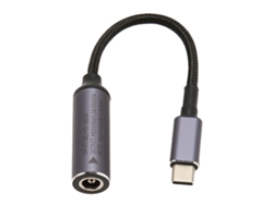 Cable de carga (entrada hembra DC6.5mm x 1.4mm, carga macho PD Tipo-C)
