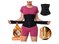 Cinturón Reductor De Neopreno Ajustable Para Sauna Y Entrenamiento De Cintura, Ideal Para Mujeres Que Desean Perder Peso.