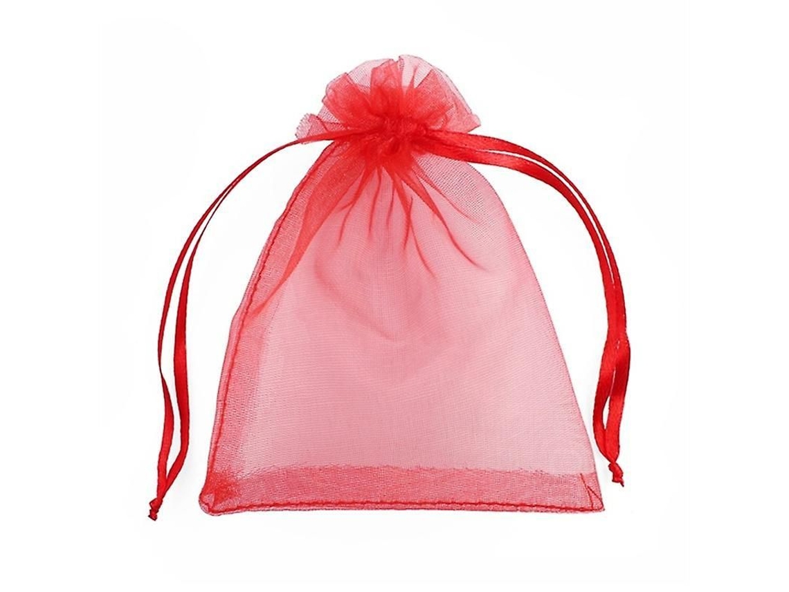 50/100 Bolsas De Organza De 7x9, 9x12 Y 10x15 Cm Para Regalos De Joyería, Fiestas, Bodas Y Navidad