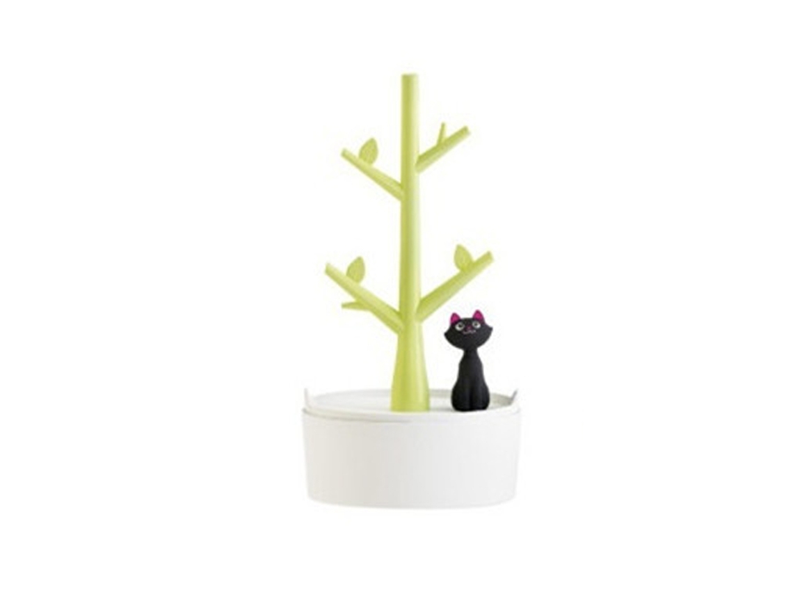 Organizador de joyería en forma de árbol para collares y aretes Kofihety