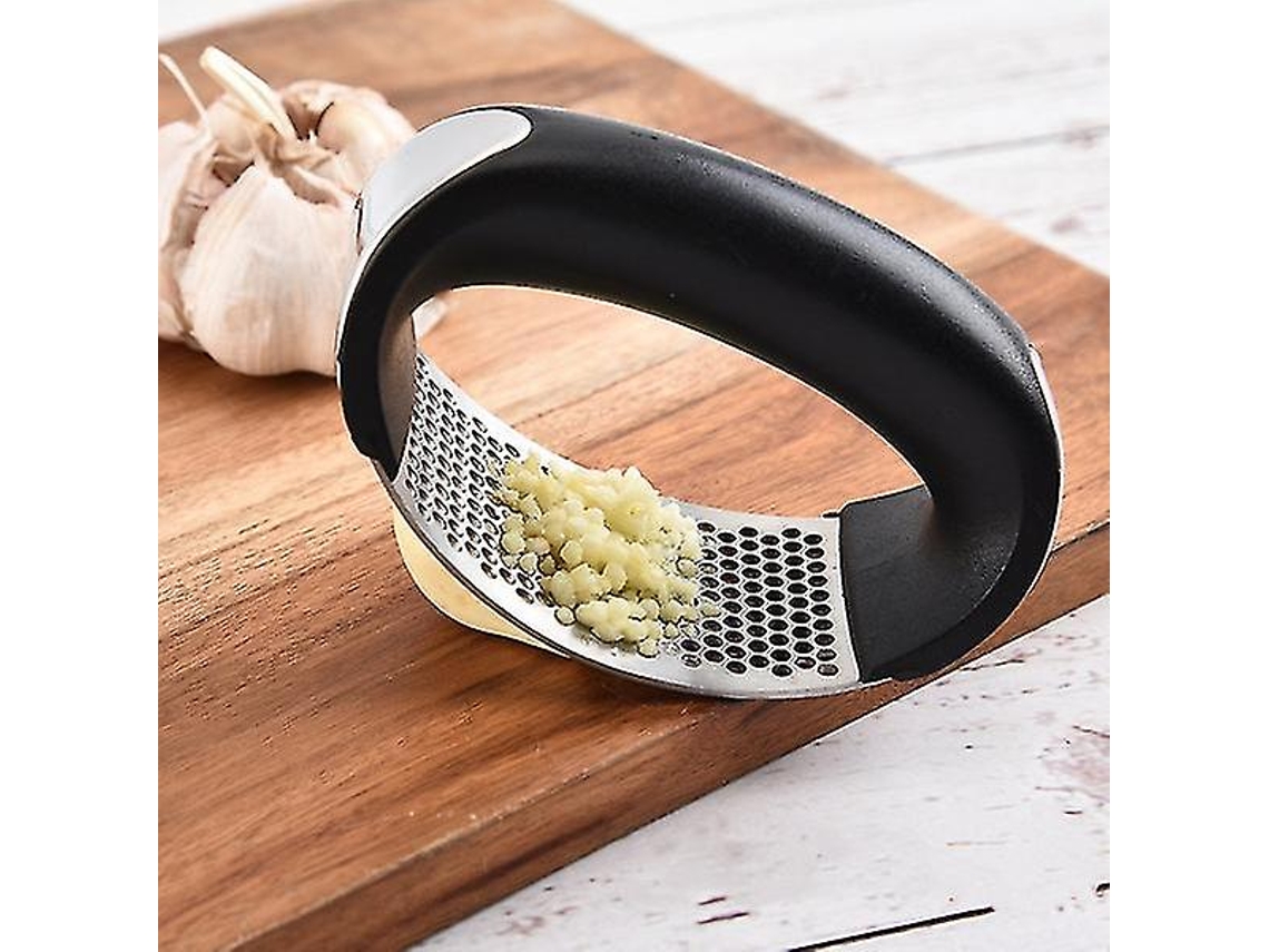 Prensa De Ajo Zk-manual De Acero Inoxidable De Calidad Alimentaria Para Ajo Y Jengibre Con 220 Huecos Finos Y Durable