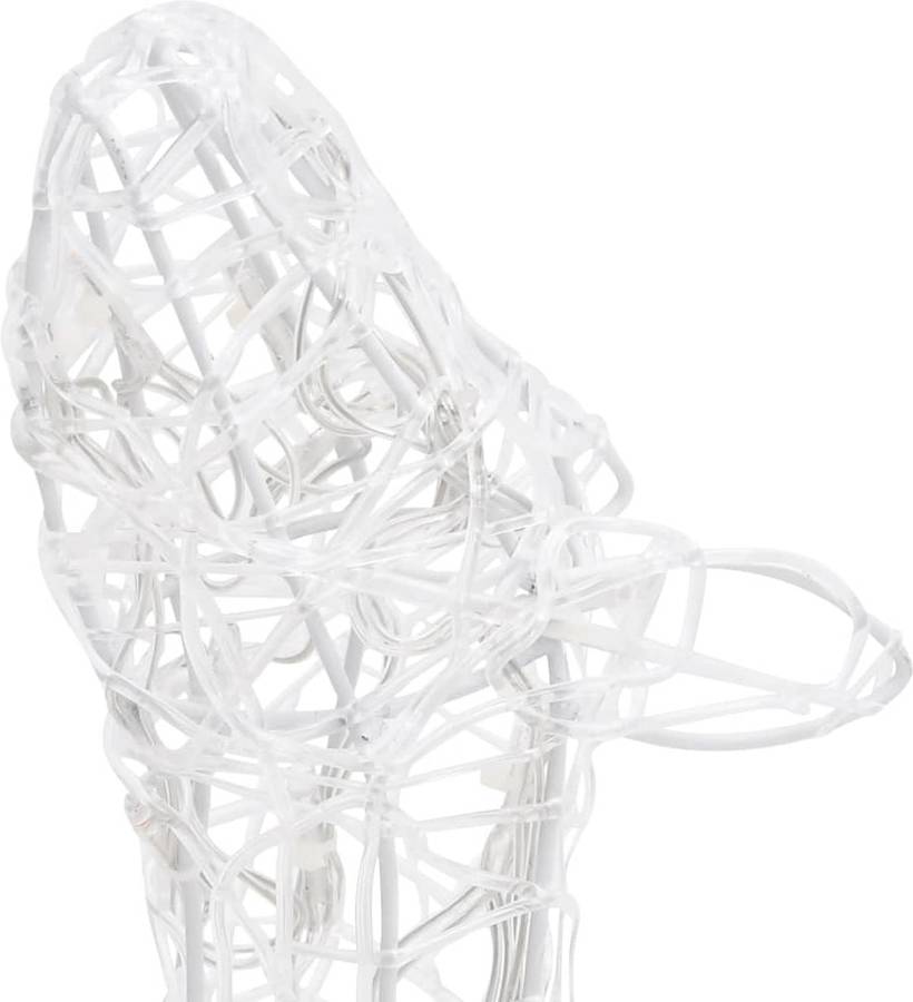 Renos Vidaxl 300 luces led pvc blanco 70x41x128cm decoración