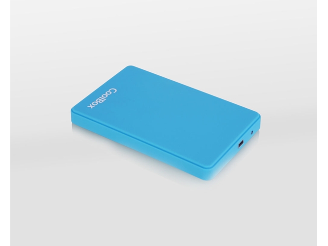 Caja Externa COOLBOX SlimColor 2543 HDD/SSD 2.5" Azul