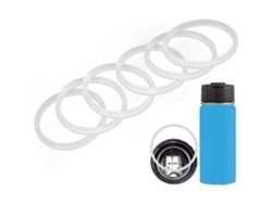Pack 6 juntas tapa boca ancha Hydro Flask. Aro goma repuesto 2 pulgadas.