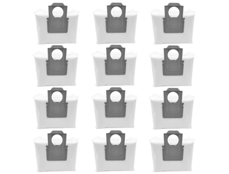 Pacote com 12 peças de reposição saco de pó para roborock g10s g10s pro t8 q7