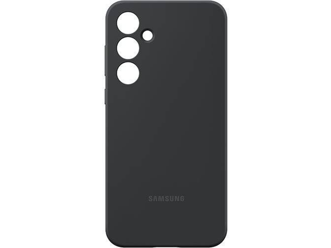 Funda SAMSUNG Galaxy A55 (Silicone - Negro)