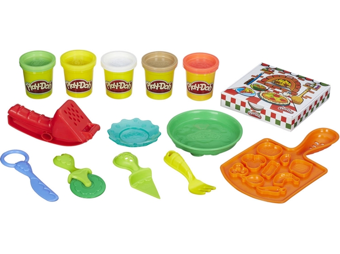 Plastilina HASBRO Play-Doh Fiesta de la Pizza (Edad Mínima: 3 años)