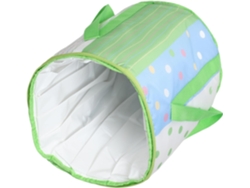 Bassin De Bain De Pieds Pliable Portátil En Tissu Sergé Vert Con Poignée Y Cuellovercle, Résistant...