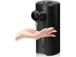 Dispensador De Jabón Automático 5 Dispensador De Jabón Eléctrico Inteligente Ajustable 350ml Negro (líquido) Gertiz