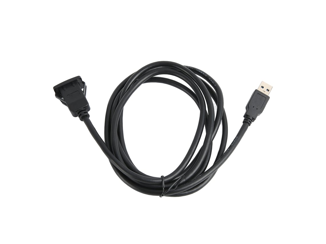 Cabo Usb 3.0 Macho Para Fêmea 5gbps Para Painel De Carro Embutido À Prova De Água Com Extensão