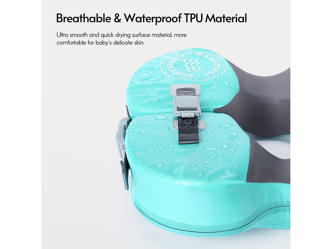 Ats-flotador De Natsación Para Bebés Sin Inflar Axila Para Bebés De 3-10 Meses Anillo De Natsación Entrenador Piscina