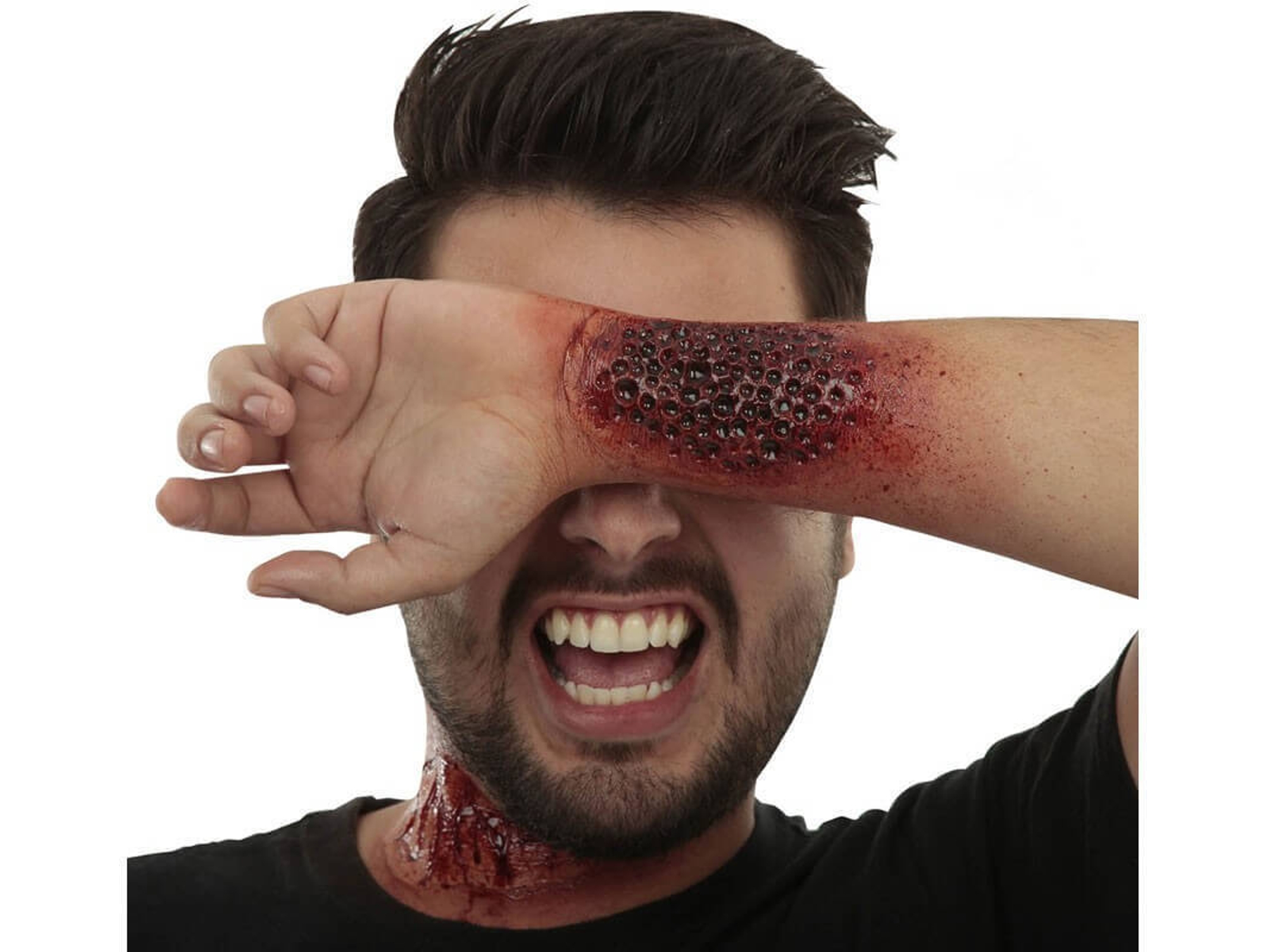 Maquillaje DISFRAZZES FXs de Efecto Tripofobia (Halloween)