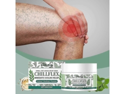 Crema De Masaje Chillflex Para El Alivio Del Dolor En Piernas Y Músculos 100 G Hierbas Calmantes 2025