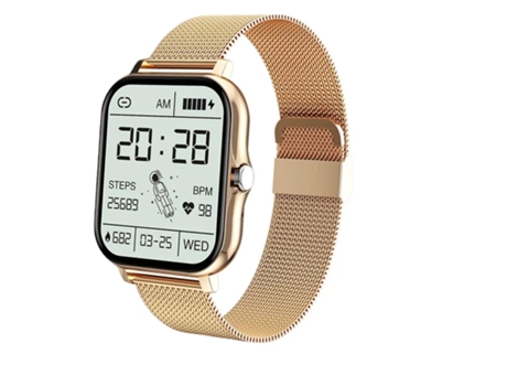Reloj inteligente con Bluetooth para hombre y mujer, pulsera con esfera completamente táctil de 1,69 pulgadas, rastreador de Fitness IP67, resisten...