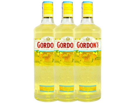 Gin GORDON'S Gordon's Lemon Sicilian (0.7 L - 3 unidades)